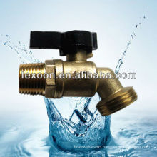 Lead free Hose Bibb-Quarter Turn Valve (Brass construction,Solder cup or MIP to hose connections) QT56X050